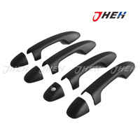 Door Handle Covers Black  8pcs/Set Fits Toyota Hilux 2015-2018 STHR15DHC-0012-BK