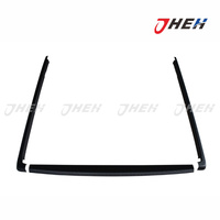 Tailgate Rail Guard  Textured Black  3pcs/Set Fits Toyota Hilux 2015-2018 STHR18R3G-6117-TT