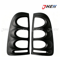 Tail Light Covers Black  2pcs/Set Fits Toyota Hilux 2005-2011 STHV05TLC-0129-BK