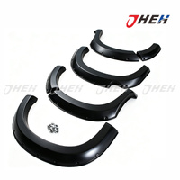 Fender Flares Pocket-Rivet Style Matte Black  6pcs/Set Fits Toyota Hilux 2012-2014 STHV12FFM-6090-MB