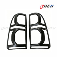 Tail Light Covers Black  2pcs/Set Fits Toyota Hilux 2012-2014 STHV12TLC-0120-BK