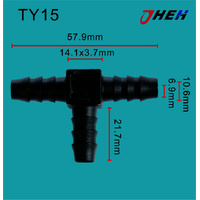 TY15 Auto Hose Connectors  10 Pcs in 1 Pack Fits Various Models