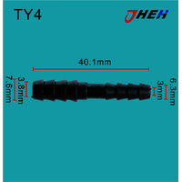 TY4 Auto Hose Connectors  10 Pcs in 1 Pack Fits Various Models