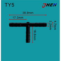 TY5 Auto Hose Connectors  10 Pcs in 1 Pack Fits Various Models