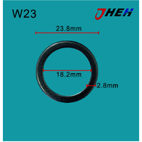 W23 Sump Plug Washers 10 Pcs in 1 Pack Fits Volvo Models