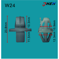 W24 Car Trim Clips 5 Pcs in 1 Pack Fits Volvo Models