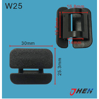 W25 Car Trim Clips 5 Pcs in 1 Pack Fits Volvo Models