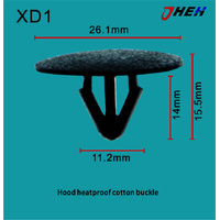 XD1 Car Trim Clips 20 Pcs in 1 Pack Fits Hyundai &amp; Kia Models
