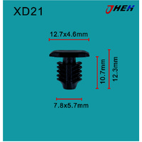 XD21 Car Trim Clips 20 Pcs in 1 Pack Fits Hyundai &amp; Kia Models