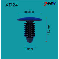 XD24 Car Trim Clips 10 Pcs in 1 Pack Fits Hyundai &amp; Kia Models