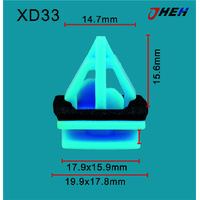 XD33 Car Trim Clips 10 Pcs in 1 Pack Fits Hyundai &amp; Kia Models