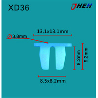 XD36 Car Trim Clips 10 Pcs in 1 Pack Fits Hyundai &amp; Kia Models