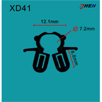 XD41 Auto U-Clip Nuts 10 Pcs in 1 Pack Fits Hyundai &amp; Kia Models