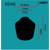 XD46 Auto Rubber Bump Stops 5 Pcs in 1 Pack Fits Hyundai &amp; Kia Models