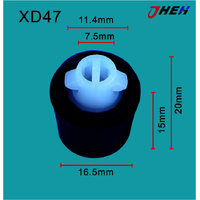 XD47 Auto Rubber Bump Stops 5 Pcs in 1 Pack Fits Hyundai &amp; Kia Models