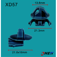 XD57 Car Trim Clips 10 Pcs in 1 Pack Fits Hyundai &amp; Kia Models