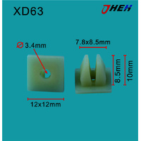 XD63 Car Trim Clips 10 Pcs in 1 Pack Fits Hyundai &amp; Kia Models