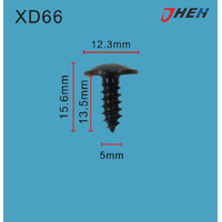 XD66 Car Trim Clips 10 Pcs in 1 Pack Fits Hyundai &amp; Kia Models