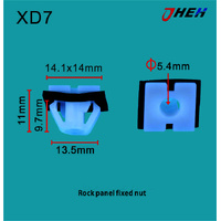XD7 Car Trim Clips 10 Pcs in 1 Pack Fits Hyundai &amp; Kia Models