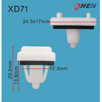 XD71 Car Trim Clips 10 Pcs in 1 Pack Fits Hyundai &amp; Kia Models
