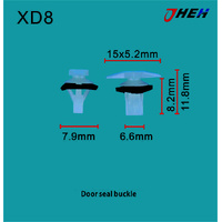 XD8 Car Trim Clips 10 Pcs in 1 Pack Fits Hyundai &amp; Kia Models