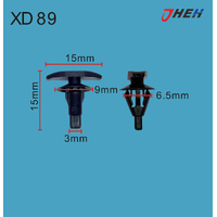 XD89 Car Trim Clips 20 Pcs in 1 Pack Fits Hyundai &amp; Kia Models
