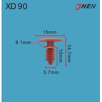 XD90 Car Trim Clips 10 Pcs in 1 Pack Fits Hyundai &amp; Kia Models