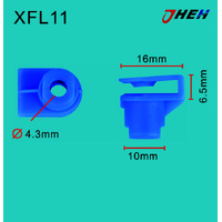 XFL11 Car Trim Clips 10 Pcs in 1 Pack Fits Chewrolet Models