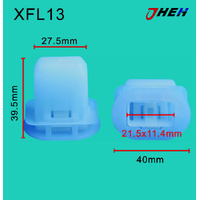 XFL13 Car Trim Clips 2 Pcs in 1 Pack Fits Chewrolet Models