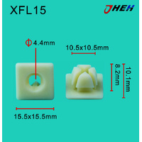 XFL15 Car Trim Clips 10 Pcs in 1 Pack Fits Chewrolet Models