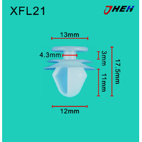 XFL21 Car Trim Clips 10 Pcs in 1 Pack Fits Chewrolet Models