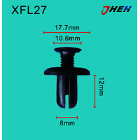 XFL27 Car Trim Clips 10 Pcs in 1 Pack Fits Chewrolet Models