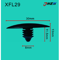 XFL29 Car Trim Clips 10 Pcs in 1 Pack Fits Chewrolet Models