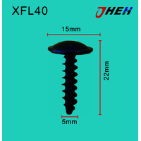 XFL40 Auto Body Screws 10 Pcs in 1 Pack Fits Chewrolet Models