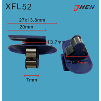 XFL52 Car Trim Clips 10 Pcs in 1 Pack Fits Chewrolet Models