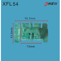 XFL54 Car Trim Clips 10 Pcs in 1 Pack Fits Chewrolet Models