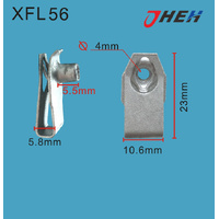 XFL56 Auto U-Clip Nuts 10 Pcs in 1 Pack Fits Chewrolet Models