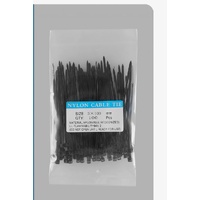 Nylon Zip Ties 2.5x100mm 100 Pcs in 1 Pack ZD-25-100