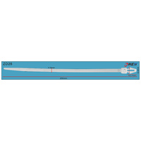 ZD28 Auto Cable Zip Ties 10 Pcs in 1 Pack Fits Various Models