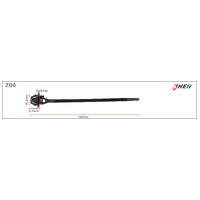 ZD6 Auto Cable Zip Ties 10 Pcs in 1 Pack Fits Various Models