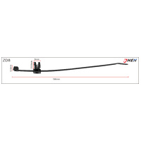 ZD8 Auto Cable Zip Ties 10 Pcs in 1 Pack Fits Various Models